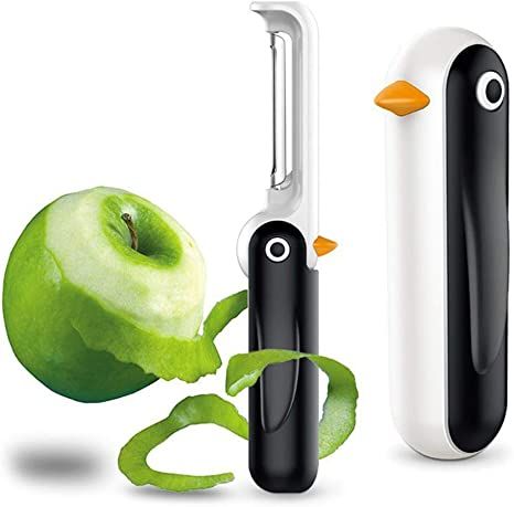 AmazonSmile: OZS Potato Peeler, Foldable Penguin Shaped Fruit And Vegetable Peeler For Kitchen: Home & Kitchen Finger Potatoes, Shaped Fruit, Fruit Peeler, Portable Kitchen, Potato Peeler, Fruit Peel, Peeling Potatoes, Vegetable Peeler, Fruits Vegetables