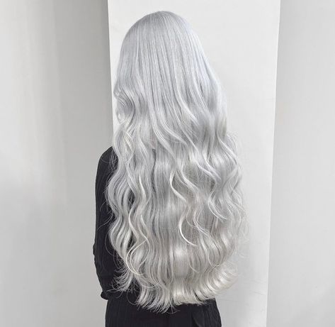 Platnium Blonde Hair, Long Silver Hair, Silver White Hair, Long White Hair, White Hair Color, White Blonde Hair, Lily Potter, Brown Hair Dye, Platinum Hair