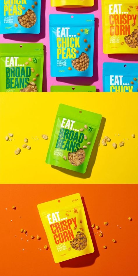 Snacks Package Design, Snack Packaging Design Creative, Snack Advertising, Snack Packaging Ideas, Snacks Packaging Design, Package Design Ideas, Snack Packaging Design, Bold Packaging, Snacks Packaging