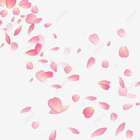 Sakura Png Flower, Cherry Blossom Illustration, Flor Vector, Draw Flowers Watercolor, Chinese New Year Flower, Flower Petal Art, Wreath Clip Art, Cherry Blossom Petals, Blossom Cherry