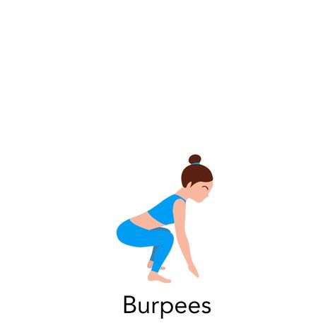 Exercise Gif, Burpees Exercise, Fitness Gif, Body Conditioning, Ben And Holly, Pe Games, Bodyweight Exercises, Body Condition, Body Weight Training