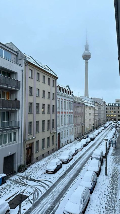 Life In Germany Aesthetic, Berlin Winter Aesthetic, Berlin City Aesthetic, Berlin Vibes Aesthetic, Berlin Snow, Berlin Germany Aesthetic, Berlin In Winter, Winter In Berlin, Berlin Life