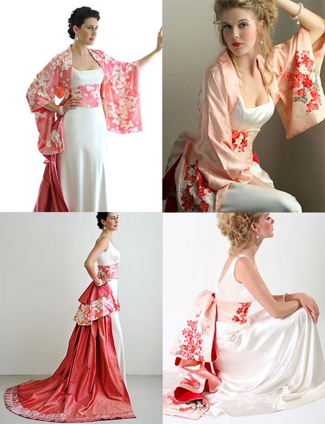 Kimono Wedding Dress, Japanese Wedding Dress, Japanese Wedding Kimono, Asian Inspired Wedding, Bridal Kimono, Asian Wedding Dress, Japanese Wedding, Wedding Kimono, Red Wedding Dresses