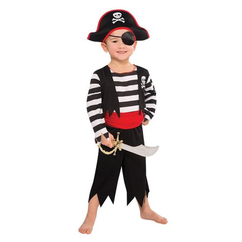 Best toys and costumes for happy children - HAPPY STAFF SHOP Pirate Fancy Dress, Fancy Dress Costumes Kids, Boys Fancy Dress, Black Pirate, Baby Kostüm, Pirate Boy, Pirate Hat, World Book Day, Pirate Shirts