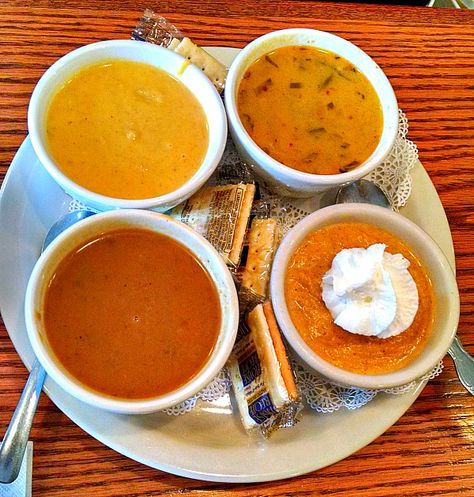 Soup Flight Party, Soup Flights, Quick Easy Soup Recipes, Soup Party, Soup Bar, Quick And Easy Soup, Easy Soup, Luxury Restaurant, The Soup