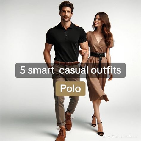 5 smart casual outfits for men with polo shirts #smartcasual #poloshirts #menstyle #styleinspo Casual Outfits For Men, Smart Casual Outfit, Outfits For Men, Mens Casual Outfits, Polo Shirts, Smart Casual, Polo Shirt, Fashion Inspo, Casual Outfits