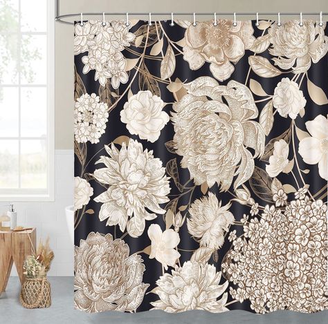 Added to cart | Relevant recommendations Bathroom Accessories Decor, Bathroom Retro, Floral Shower Curtain, Flower Bath, Bath Curtain, Boho Curtains, Floral Shower Curtains, Shower Curtain Set, Accessories Decor