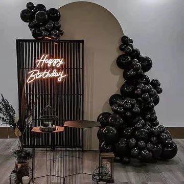 17 Doğum Günü, 30th Birthday Themes, 30th Birthday Decorations, 21st Birthday Decorations, Balloon Chain, 30th Bday, Birthday Party Theme Decorations, Birthday Balloon Decorations, Birthday Party 21