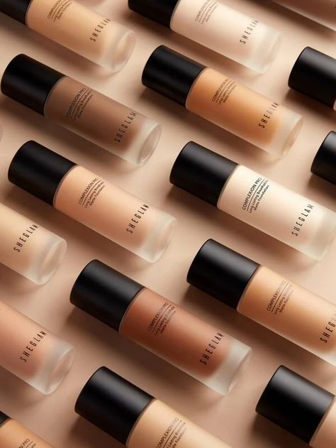 COMPLEXION PRO Long Lasting Breathable Matte Foundation-SAND | SHEIN USA Dior Eyeshadow Palette, Covergirl Lipstick, Dior Eyeshadow, Coconut Body Scrubs, Cosmetic Creative, Inspo Makeup, Kylie Jenner Lipstick, Beauty Makeup Photography, Kylie Cosmetic