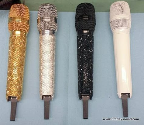 Pinterest: @MissTaylor Cool Microphones, Pretty Microphones, Diy Microphone, Music Mic, Mixer Audio, Famous Lifestyle, Music Supplies, Music Studio Room, Dream Music