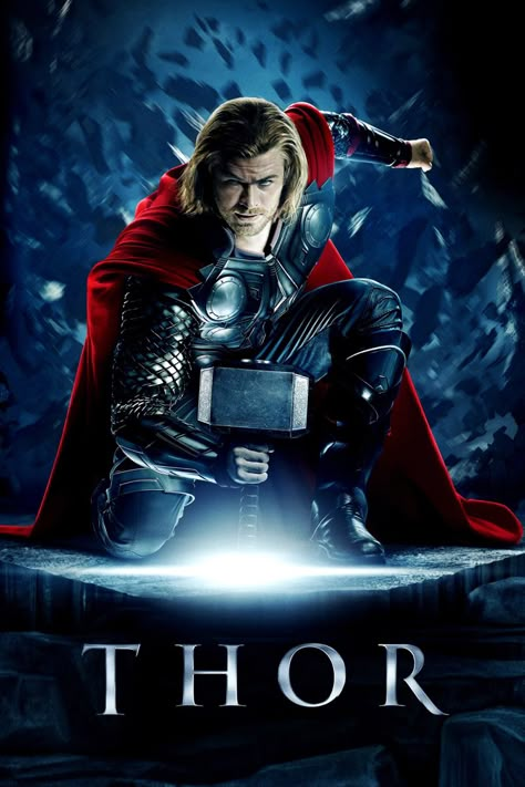 Thor Posters, Thor Film, Thor Art, Marvel Gif, Captain America Art, Leon The Professional, Thor God Of Thunder, Thor 2011, Thor 2