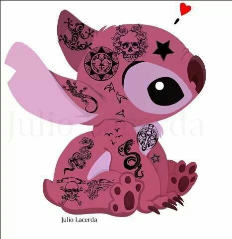 cute emo stitch Emo Stitch, Punk Disney, Cute Emo, Disney Stitch, Stitch Disney, Favorite Pins, Lilo And Stitch, Minnie Mouse, Disney Characters