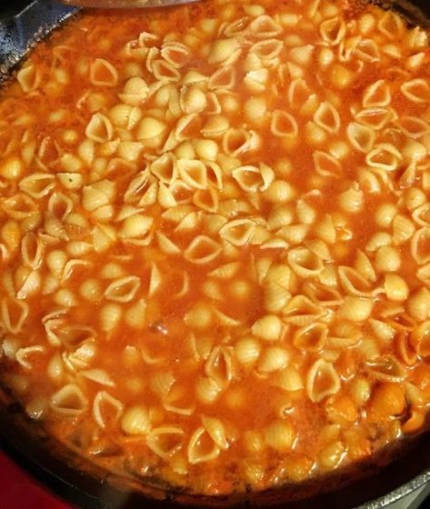 How To Make Mexican Sopas, Albondigas With Fideo Soup Recipe, Mexican Shells And Cheese, Easy Conchitas Recipe, Easy Sopa De Fideo Recipes, Mexican Food Traditional, Shell Soup Mexican, Easy Sopita Recipe, Traditional Mexican Soup