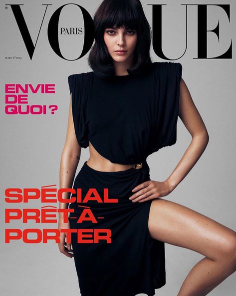 Betty Catroux, Paris March, Vittoria Ceretti, Vogue Magazine Covers, French Vogue, Emmanuelle Alt, Magazine Vogue, Quoi Porter, Vogue Us