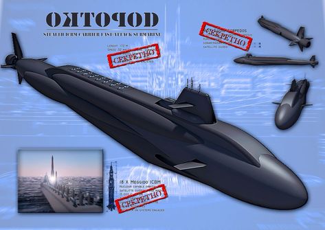 Kereta Sport, Underwater Restaurant, Nuclear Submarine, Military Hardware, Military Technology, Concept Ships, Army Vehicles, Futuristic Cars, Military Equipment