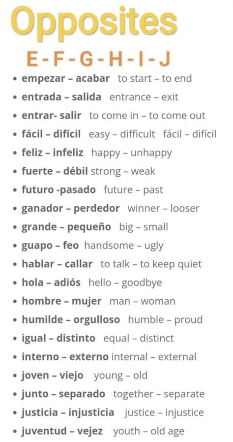 Spanish Parts Of Speech, Spanish Sentences Learning, Spanish Language Learning Worksheets, Basic Spanish Phrases, Hegre Art, Love In Spanish, Spanish Slang, Spanish Notes, Words In Spanish