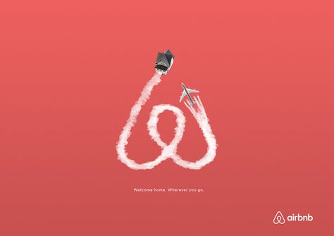 Prints Airbnb on Behance Airbnb Logo, Posters Australia, Travel Advertising, Ads Creative Advertising Ideas, Creative Advertising Design, Luxury Branding Design, Book Illustration Art, Best Ads, Poster Layout