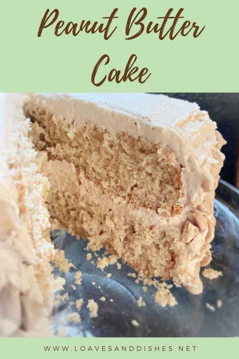 Cake Mix Peanut Butter Cake, Peanut Butter Cake Recipe With Box Cake, Easy Peanut Butter Cake From Box Cake, Moist Peanut Butter Cake, Peanut Butter Cake From Box Cake, Dessert Recipes For Christmas, Peanut Butter Layer Cake, Easy Peanut Butter Cake, Pb Cake