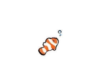 Cool Small Drawings, Fish Doodle, Tiny Drawings, Cute Small Drawings, 심플한 그림, Fish Drawings, Small Drawings, Easy Doodles Drawings, Cute Doodle Art