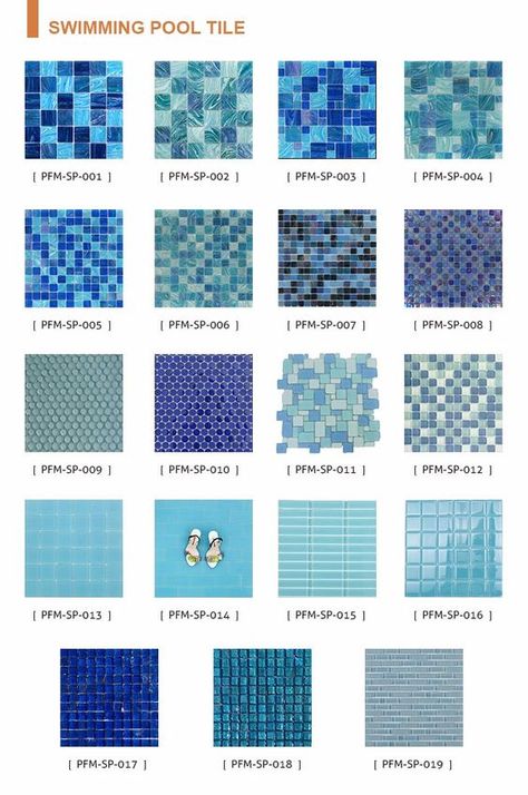 Swimming Pool Tiles Design, Swimming Pool Tiles Colors, Mosaic Pool Tile Design, Swimming Pool Tile Designs, Unique Pool Tile, Pool Mosaic Ideas, Swimming Pool Tiles Ideas, Modern Pool Tile Ideas, Pool Tiles Ideas