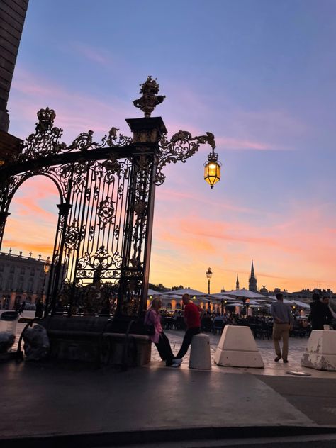 Nancy France Aesthetic, Nancy France, France Aesthetic, Orient Express, Alsace, Gate, Art Inspo, Louvre, Vision Board