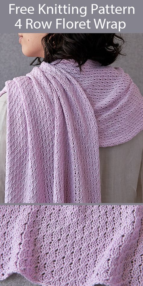 Knot Shawl Pattern Free, Hand Knit Shawls And Wraps, Rectangle Knit Shawl Pattern, Free Rectangular Shawl Knitting Patterns, Cashmere Yarn Knitting Patterns, Rectangular Knitted Shawl Pattern, 4 Row Repeat Lace Knitting Patterns, Knit Rectangle Shawl Pattern Free, Dk Weight Shawl Knitting Patterns