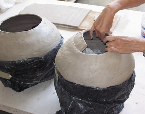 How to Make a Coil Pot: Using Flat Coils to Construct Large Jars - Ceramic Arts Network https://ceramicartsnetwork.org/daily/pottery-making-techniques/handbuilding-techniques/how-to-make-a-coil-pot-using-flat-coils-to-construct-large-jars/?mqsc=ED4075935&utm_source=WhatCountsEmail&utm_medium=CAN%20ListSAM%20-%20CAN%20Daily%20Excluding%20Europe%20&Asia_Countries&utm_campaign=08_07_19_Daily