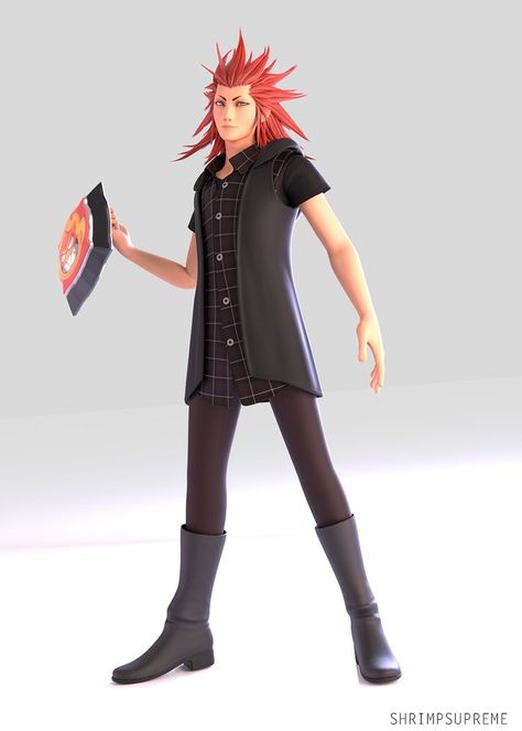 Lea Kingdom Hearts, Axel Kingdom Hearts, Kingdom Hearts Hd, Boy Squad, Kingdom Hearts Characters, Disney Kingdom Hearts, Disney Kingdom, Kingdom Hearts Art, Kingdom Hearts 3