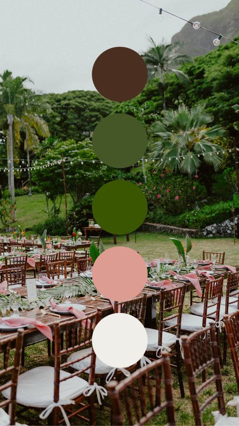 FTG's Wedding Color Palette Collection — For The Good Weddings and Events Hawaii Wedding Color Schemes, Tropical Wedding Color Palette, Bridesmaid Dress Color Schemes, Colours Palette, Wedding Color Schemes Spring, Wedding Boards, Brand Colours, Wedding Color Pallet, Fall Wedding Color Palette