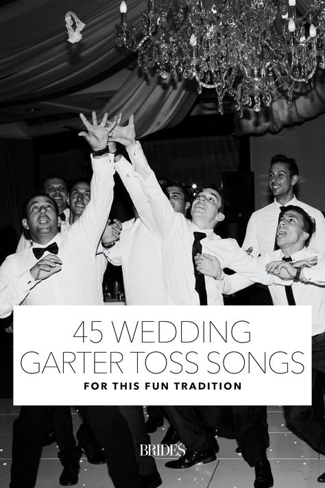 Wedding Garter Toss Songs Garter Removal Songs, Bouquet Toss Songs, Garter Toss Songs, Camo Wedding Garters, Wedding Garter Diy, Wedding Garter Toss, The Spice Girls, Wedding Garter Blue, Garter Toss