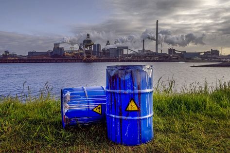 Waste from thousands of old industrial sites may be released by floods Chemical Waste, Save Environment, Industrial Waste, Hazardous Waste, Waste Collection, Private Investigator, Toxic Chemicals, Cause And Effect, Environmental Science