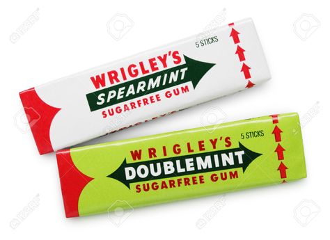 Wrigley's Spearmint & Doublemint Spearmint Gum, Tetra Pak, Brain Teaser Games, Deep Dish Pizza, Chewing Gum, Deep Dish, Brain Teasers, Bubble Gum, Candy Bar