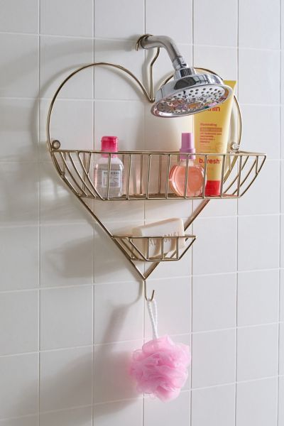 Cool Bathroom Accessories, Cute Shower Products, Shower Rack Aesthetic, Cute Bathroom Organization, Cute Small Apartment Decor, Silly Bathroom Decor, Cute Bathroom Wall Decor, Functional Bathroom Decor, Fun Bathroom Decor Ideas