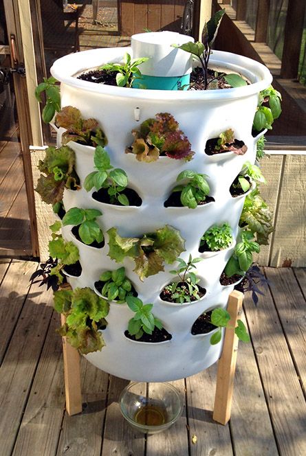 Garden Tower setup Vertical Growing, Garden Tower, Vertical Farm, Vertical Vegetable Gardens, Food Factory, Vertical Vegetable Garden, Compost Tea, Vertical Planter, Vertical Garden Diy