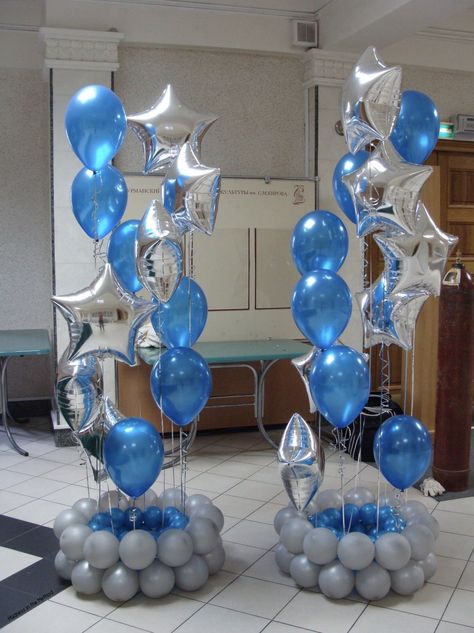 Balloon Floor Bouquets, Floor Bouquet, Balloon Bouquet Ideas, Balloon Base, Deco Ballon, Diy Balloon Decorations, Balloon Centerpieces, Balloon Columns, Balloon Flowers