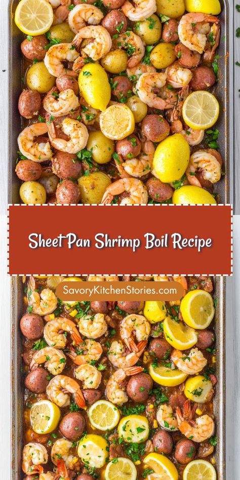 Craving a flavorful seafood dinner that’s easy to prepare? Our Sheet Pan Shrimp Boil Recipe combines succulent shrimp and vibrant veggies for a one-pan wonder! Simplify your dinner routine with this tasty dish. Don’t forget to save this for future meals that are sure to satisfy your seafood cravings! Sheet Pan Shrimp Boil, Pan Shrimp Boil, Seafood Night, Shrimp And Veggies, Seafood Dinner Ideas, Shrimp Boil Recipe, Sheet Pan Shrimp, Pan Shrimp, Dinner Experience