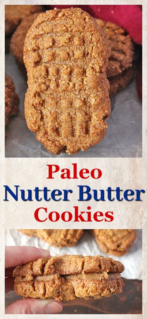 Cookies Store, Popular Cookies, Dairy Free Cookies, Paleo Cookies, Healthy Version, Nutter Butter Cookies, Paleo Baking, Nutter Butter, Paleo Sweets