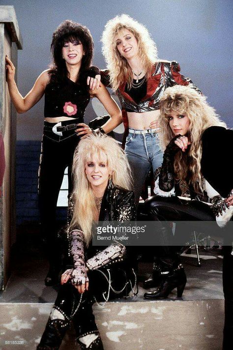 Janet Gardner, Female Rock Band, Jan Kuehnemund, 80s Rock Fashion, Female Rock Stars, 80s Rock Bands, Hair Metal Bands, 80s Hair Bands, Heavy Metal Girl