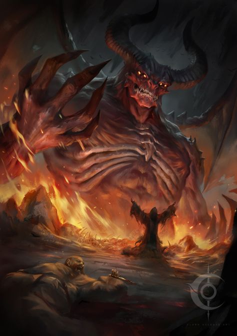 ArtStation - Demon Summoning, Clark Ocleasa Demon Summoning, Summoning Demons, Superman Artwork, Fire Demon, Fantasy Demon, Humanoid Creatures, Monster Concept Art, Fantasy Races, Demon Art