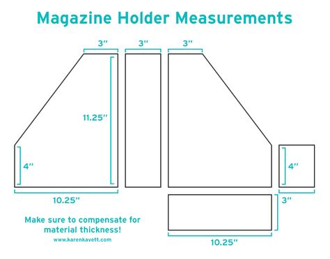 Diy Magazine Holder, Magazine Files, Diy Storage Boxes, Magazine Holder, Diy Magazine, Kraf Diy, Box Diy, Craft Room Storage, Magazine Holders