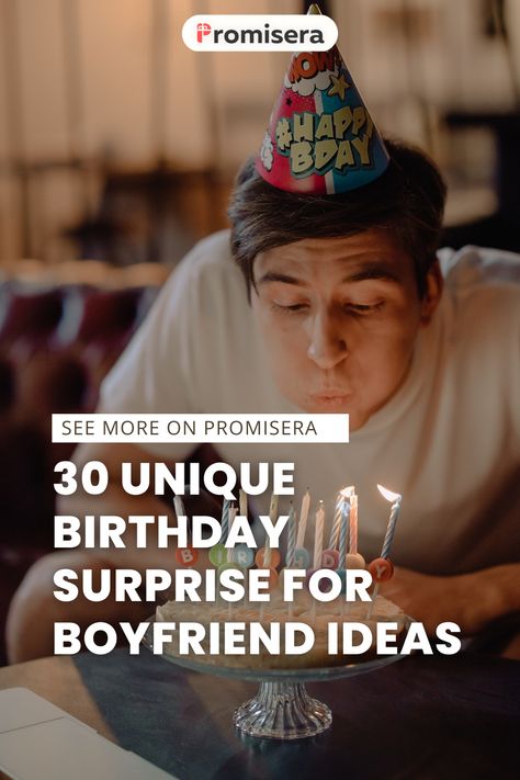 Are you looking for an interesting birthday surprise for boyfriend idea? Then, this article is perfect for you. With so many options available, it can be difficult to find a unique and meaningful present that your boyfriend won't forget. Whether it’s a meaningful holiday away or thoughtful handmade gifts - planning a creative surprise for him can be overwhelming. Home Birthday Surprise For Him, Birthday Plan For Boyfriend, Cute Surprise For Boyfriend, Surprise For Boyfriend Ideas, Unique Birthday Gift Ideas For Boyfriend, How To Celebrate Boyfriends Birthday, Meaningful Birthday Gifts For Boyfriend, Birthday Ideas For Boyfriend Surprise, Birthday Plans For Boyfriend