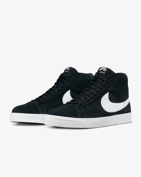 Nike SB Zoom Blazer Mid Skate Shoes. Nike.com Nike Mid Blazer, Nike Sb Zoom Blazer Mid, Nike Sb Zoom Blazer, Nike Sb Blazer, Nike Sb Zoom, Nike Blazers Mid, Blazer Mid, Nike Blazer, Shoe Lover