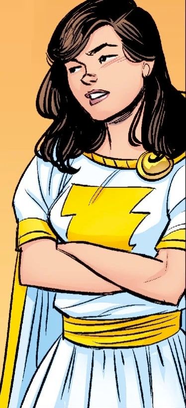 Mary Batson (Earth 5)/Gallery | DC Database | Fandom Mary Batson, Freddy Freeman, Madame Xanadu, Mary Marvel, Billy Batson, Women Villains, Marvel Family, Supergirl Dc, Justice League Unlimited