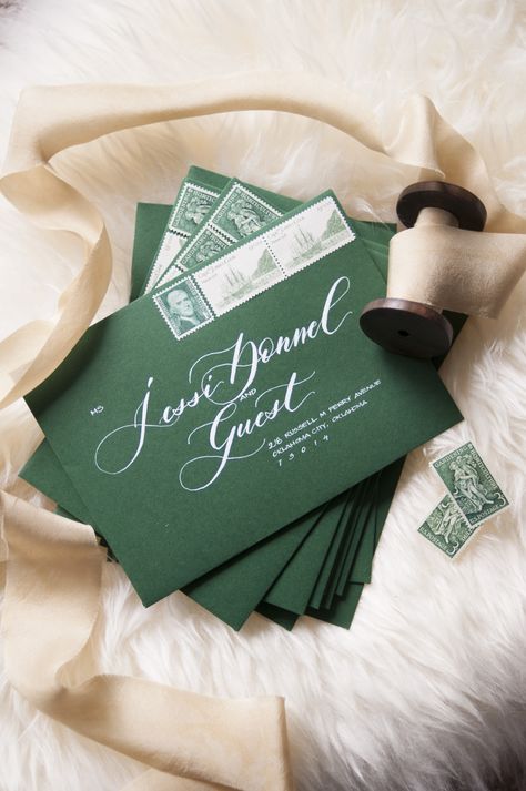 Calligraphy Inspiration: Ruth Jahja of Seniman Calligraphy Handwritten Christmas Cards, Wedding Invitation Envelopes Address, Handwritten Christmas, Wedding Invitations Calligraphy, Calligraphy Envelope Addressing, Wedding Invitations Envelopes, Envelope Calligraphy, Calligraphy Ideas, Envelope Addressing