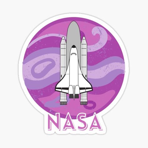 NASA concept logo. • Millions of unique designs by independent artists. Find your thing. Nasa Planets, Nasa Logo, Logo Sticker, Nasa, Sticker Design, Sell Your Art, Vinyl Sticker, Independent Artist, Unique Designs