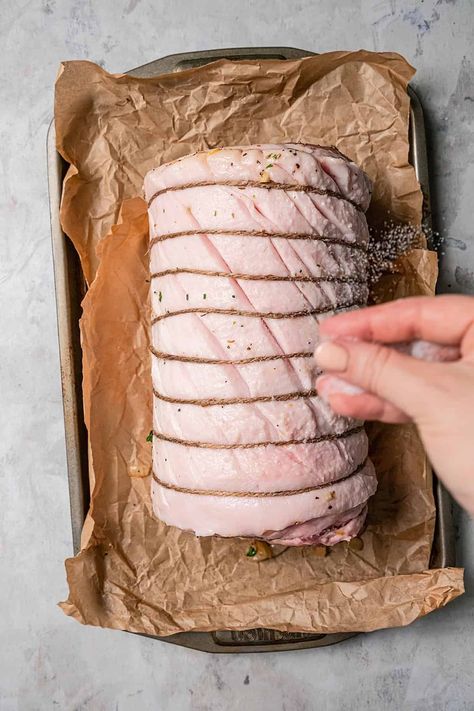 Make authentic Italian porchetta! A savory, juicy pork roast recipe made from boneless pork belly rolled up with seasonings and slow-roasted. #porchetta #italian #porkroast Rolled Pork Belly Recipes, Porketta Roast Oven, Boneless Pork Roast Recipes Oven, Italian Pork Roast, Pork Roast Recipes Oven, Bacon Pork Chops, Porchetta Recipe, Porchetta Recipes, Easy Pork Recipes