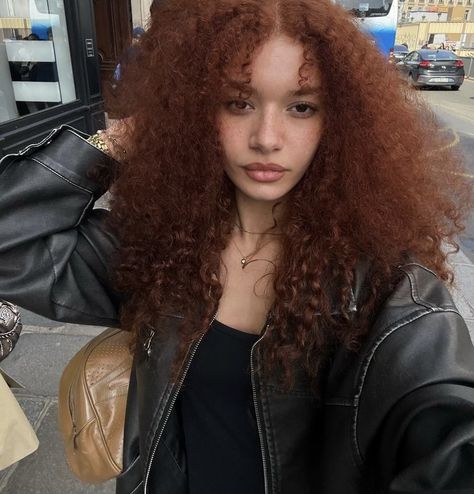 Red Heads With Curly Hair, Red Frizzy Hair, Drew Tanaka Face Claim, Curly Ginger Hair Aesthetic, Ginger Hair Curly, Orange Curly Hair, Funky Blazer, Curly Ginger Hair, Dyed Curly Hair