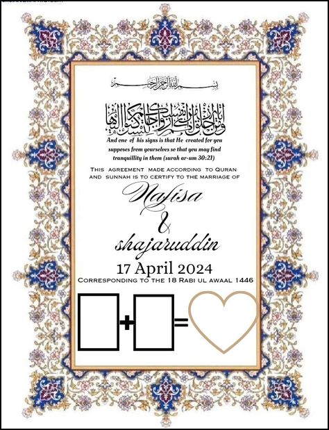 Nikah Nama Certificate Template, Nikah Arabic Calligraphy, Nikah Agreement Frame, Nikha Nama Template, Nikah Nama Design Template Golden, Nikah Nama Frame Template, Nikkah Certificate Template Background, Nikahnama Template, Nikah Nama Design Template