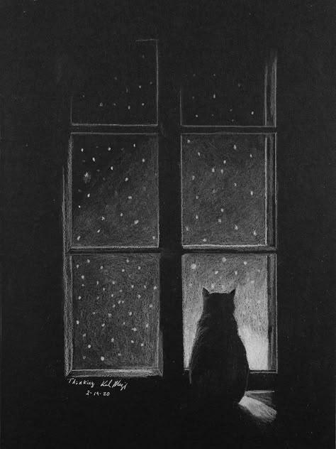 Christmas Drawing On Black Paper, Black Background Art Paint, Things To Draw On Black Paper Easy, Drawing On Black Paper Ideas, White Chalk On Black Paper, Black Sketchbook Drawing Ideas, Things To Draw On Black Paper, Drawing On Black Paper Easy, Black Paper Art Ideas Easy