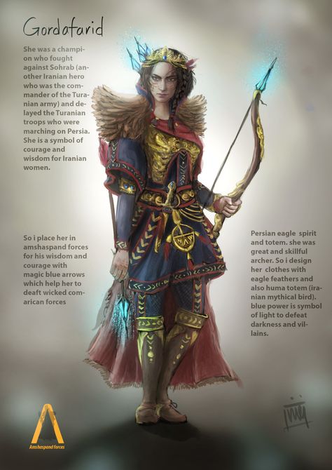 ArtStation - Gordafarid ( princess of persia ) ancient warrior , Saeed Rashvand Ancient Persian Warrior, Iranian Mythology, Shahnameh Characters, Persian Mythology, Shahnameh Art, Amazons Women Warriors, Ancient Persian Art, Persian Princess, Persian Warrior